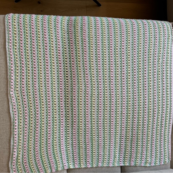 Knitted baby’s blanket - Picture 5 of 5